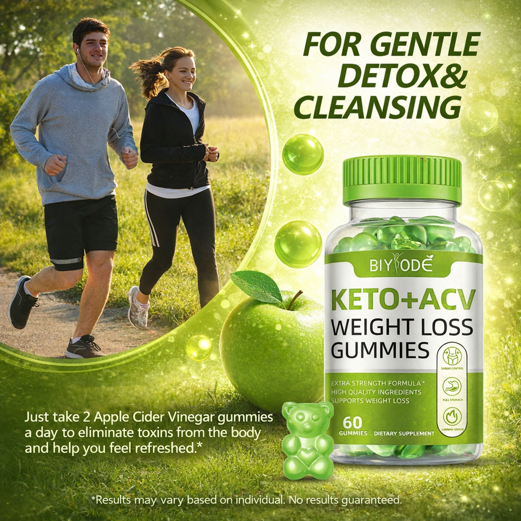 (40% OFF) Biyode | Keto & Apple Cider Vinegar Gummies